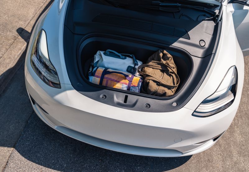 tesla frunk