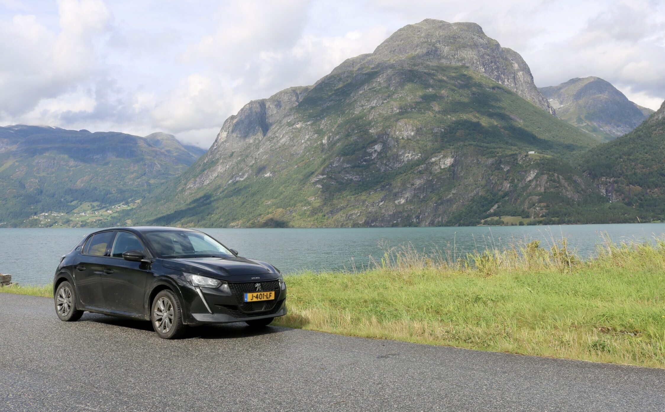 Met de elektrische auto naar Noorwegen